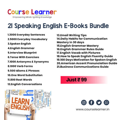 21 Speaking English E-Books Bundle